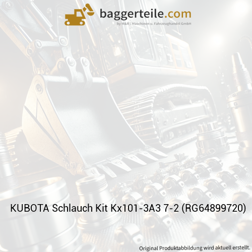 KUBOTA Schlauch Kit Kx101-3A3 7-2 (RG64899720)