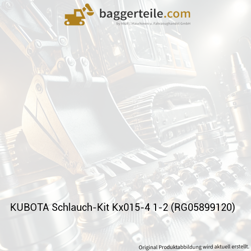 KUBOTA Schlauch-Kit Kx015-4 1-2 (RG05899120)