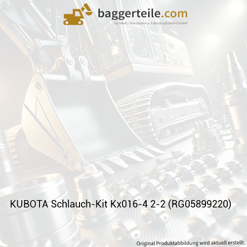 KUBOTA Schlauch-Kit Kx016-4 2-2 (RG05899220)