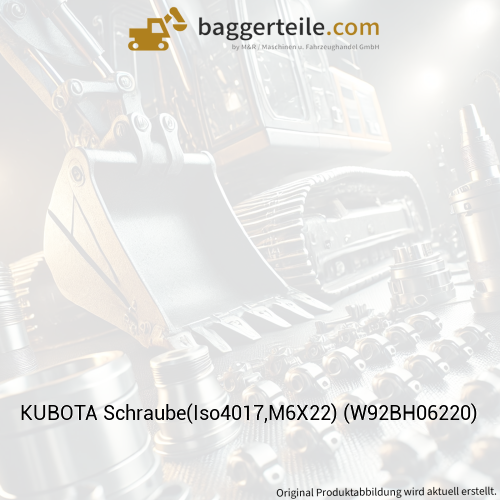 KUBOTA Schraube(Iso4017,M6X22) (W92BH06220)