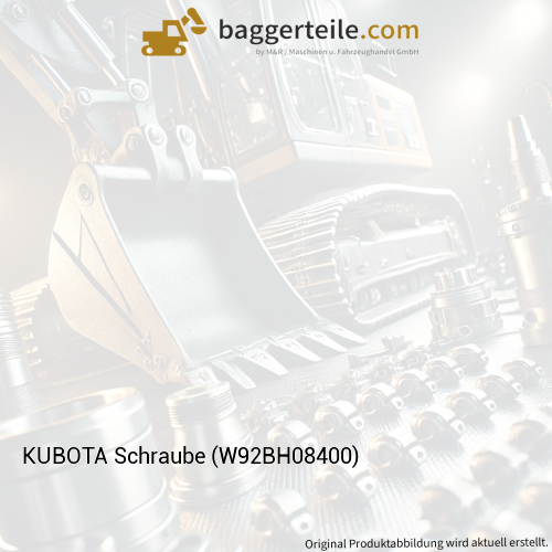 KUBOTA Schraube (W92BH08400)