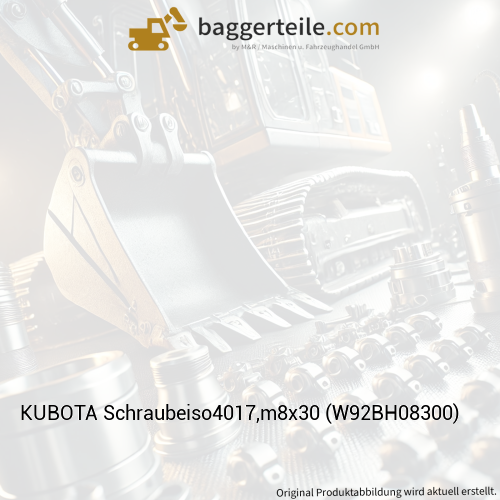 KUBOTA Schraubeiso4017,m8x30 (W92BH08300)