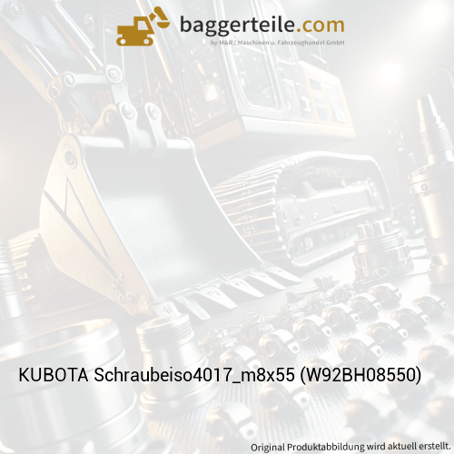 KUBOTA Schraubeiso4017_m8x55 (W92BH08550)