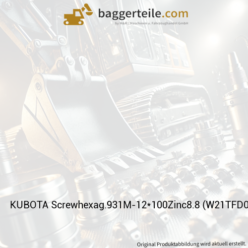 KUBOTA Screwhexag.931M-12*100Zinc8.8 (W21TFD0769)