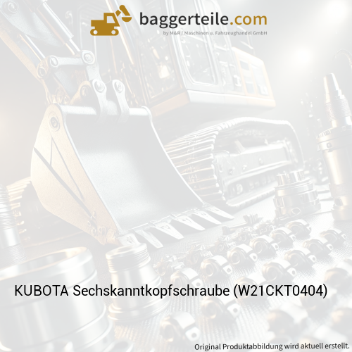 KUBOTA Sechskanntkopfschraube (W21CKT0404)