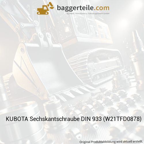 KUBOTA Sechskantschraube DIN 933 (W21TFD0878)