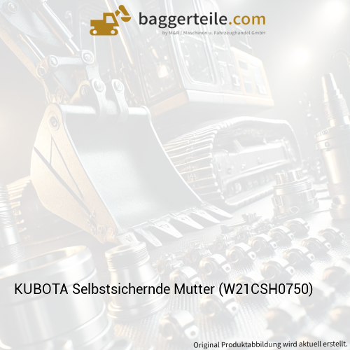 KUBOTA Selbstsichernde Mutter (W21CSH0750)