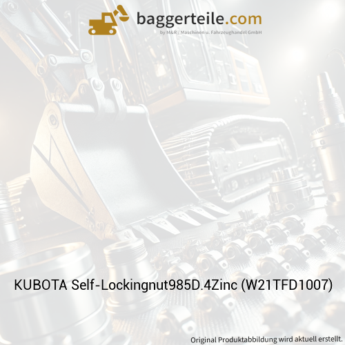 KUBOTA Self-Lockingnut985D.4Zinc (W21TFD1007)