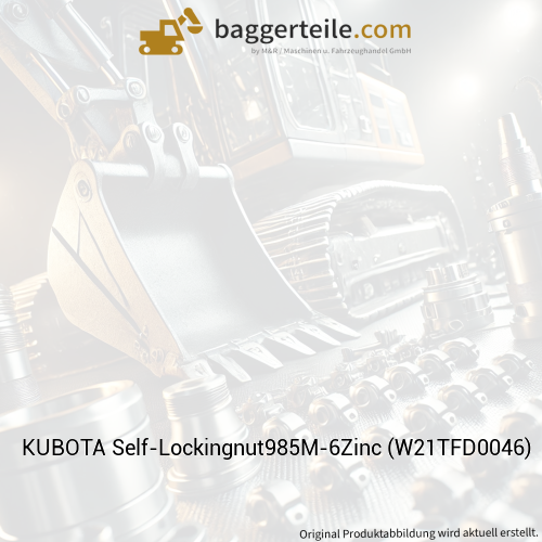 KUBOTA Self-Lockingnut985M-6Zinc (W21TFD0046)