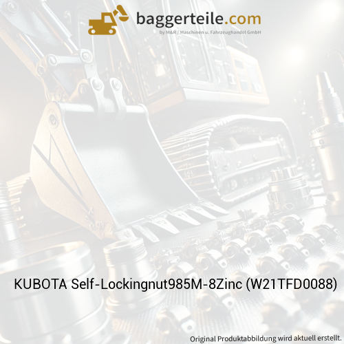 KUBOTA Self-Lockingnut985M-8Zinc (W21TFD0088)