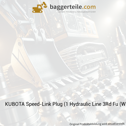 KUBOTA Speed-Link Plug (1 Hydraulic Line 3Rd Fu (W21TSX0115)