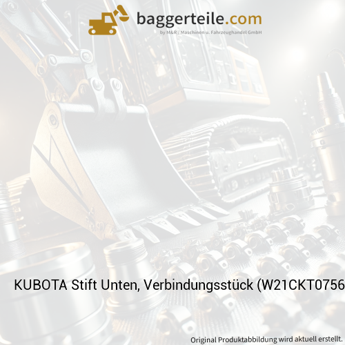 KUBOTA Stift Unten, Verbindungsstück (W21CKT0756)