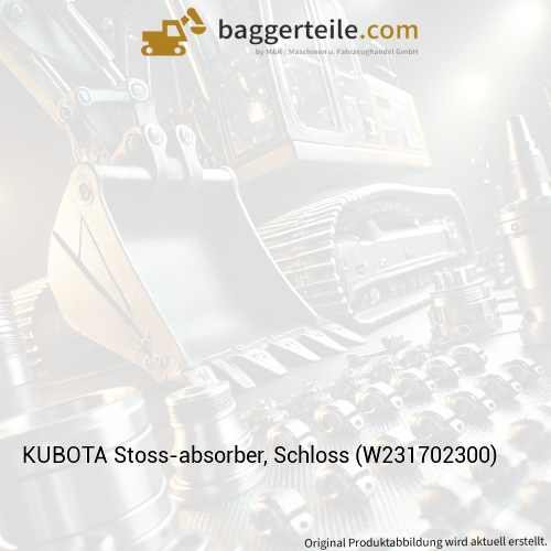 KUBOTA Stoss-absorber, Schloss (W231702300)