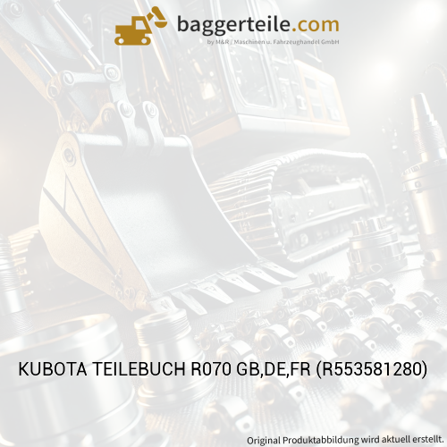 KUBOTA TEILEBUCH R070 GB,DE,FR (R553581280)