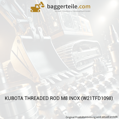 KUBOTA THREADED ROD M8 INOX (W21TFD1098)