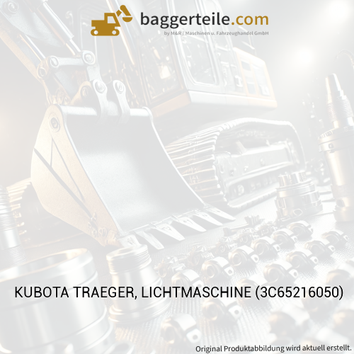 KUBOTA TRAEGER, LICHTMASCHINE (3C65216050)