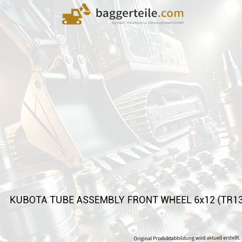 KUBOTA TUBE ASSEMBLY FRONT WHEEL 6x12 (TR13) (D10538050.9)