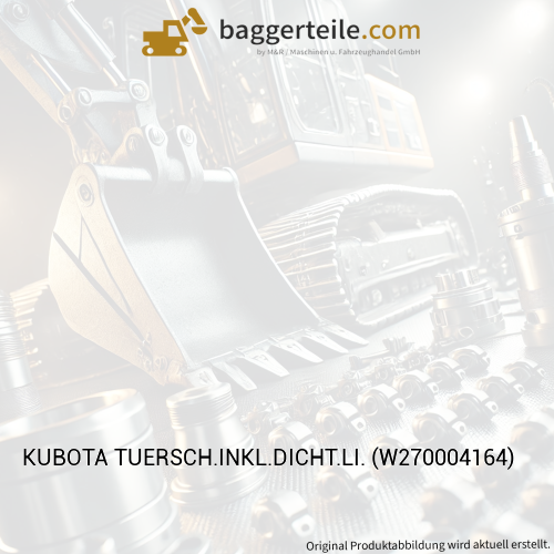 KUBOTA TUERSCH.INKL.DICHT.LI. (W270004164)
