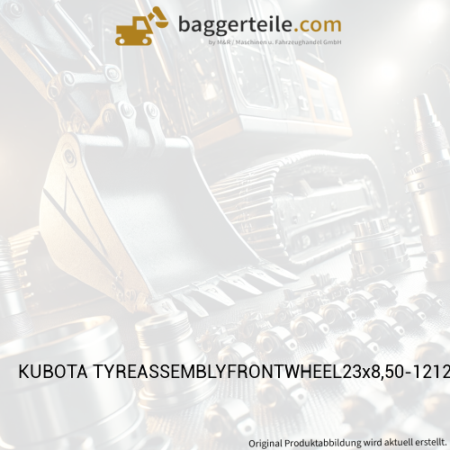 KUBOTA TYREASSEMBLYFRONTWHEEL23x8,50-1212P D (10517730.9)