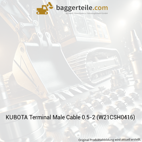 KUBOTA Terminal Male Cable 0.5-2 (W21CSH0416)