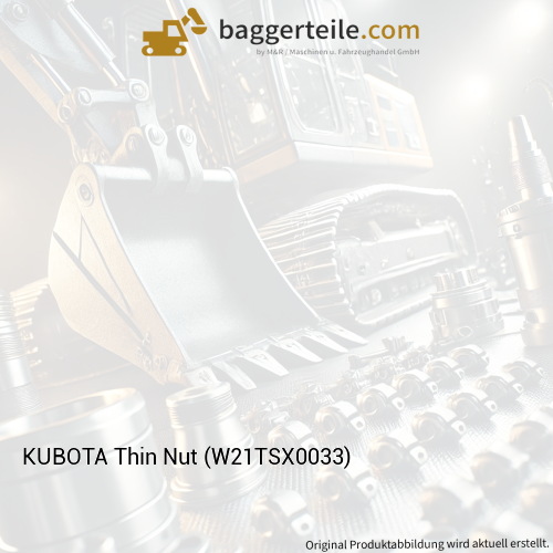 KUBOTA Thin Nut (W21TSX0033)