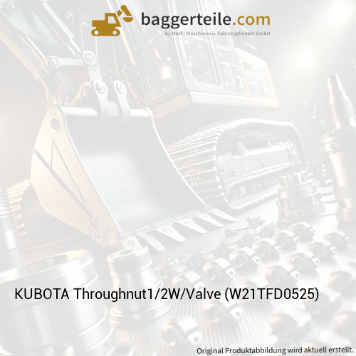 KUBOTA Throughnut1/2W/Valve (W21TFD0525)