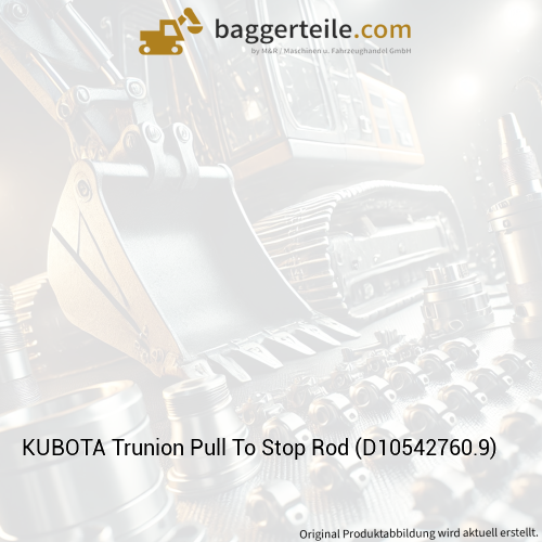 KUBOTA Trunion Pull To Stop Rod (D10542760.9)