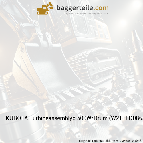 KUBOTA Turbineassemblyd.500W/Drum (W21TFD0865)
