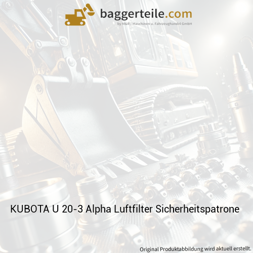KUBOTA U 20-3 Alpha Luftfilter Sicherheitspatrone