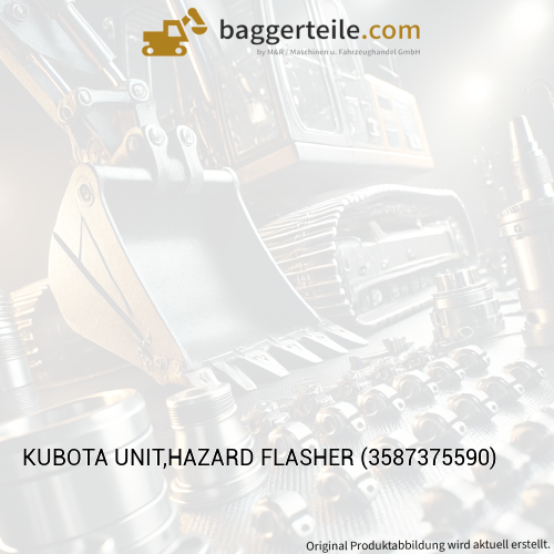 KUBOTA UNIT,HAZARD FLASHER (3587375590)