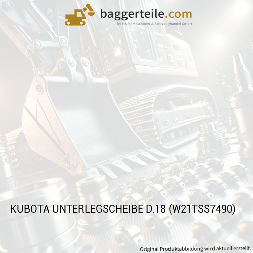 KUBOTA UNTERLEGSCHEIBE D.18 (W21TSS7490)