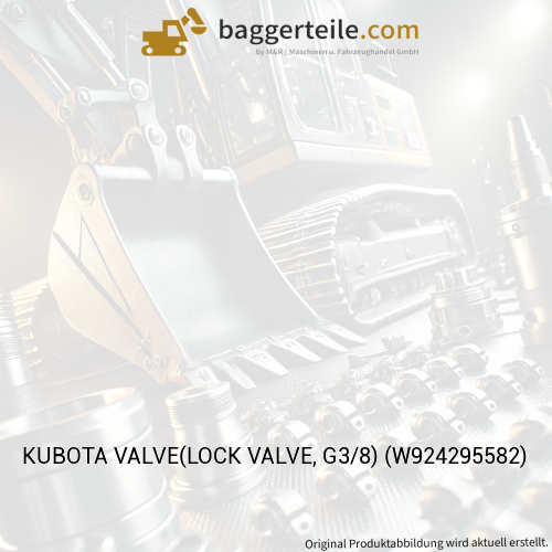 KUBOTA VALVE(LOCK VALVE, G3/8) (W924295582)