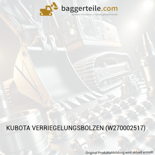 KUBOTA VERRIEGELUNGSBOLZEN (W270002517)