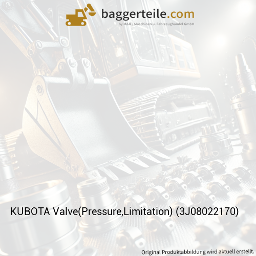 KUBOTA Valve(Pressure,Limitation) (3J08022170)