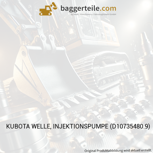 KUBOTA WELLE, INJEKTIONSPUMPE (D10735480.9)