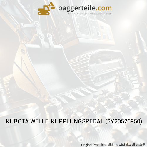 KUBOTA WELLE, KUPPLUNGSPEDAL (3Y20526950)