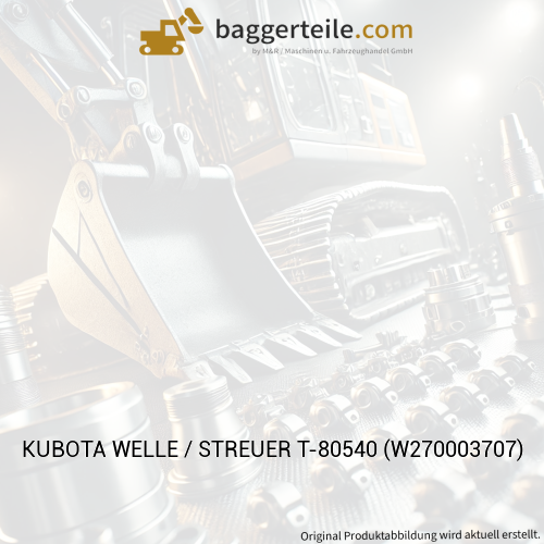 KUBOTA WELLE / STREUER T-80540 (W270003707)