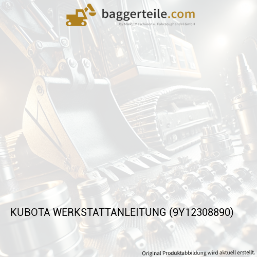 KUBOTA WERKSTATTANLEITUNG (9Y12308890)