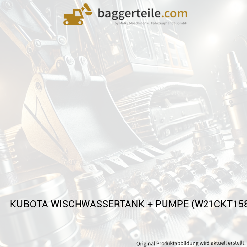 KUBOTA WISCHWASSERTANK + PUMPE (W21CKT1585)