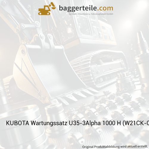 KUBOTA Wartungssatz U35-3Alpha 1000 H (W21CK-00363)