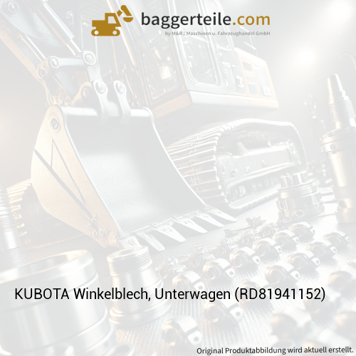 KUBOTA Winkelblech, Unterwagen (RD81941152)