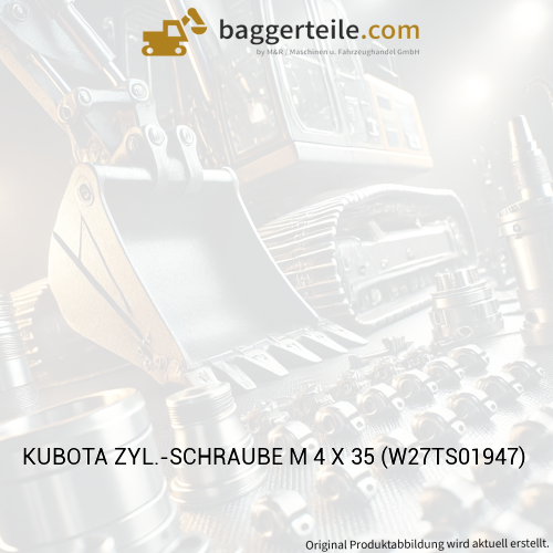 KUBOTA ZYL.-SCHRAUBE M 4 X 35 (W27TS01947)