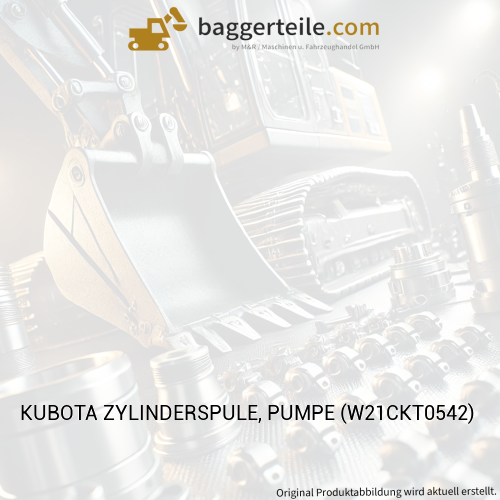 KUBOTA ZYLINDERSPULE, PUMPE (W21CKT0542)