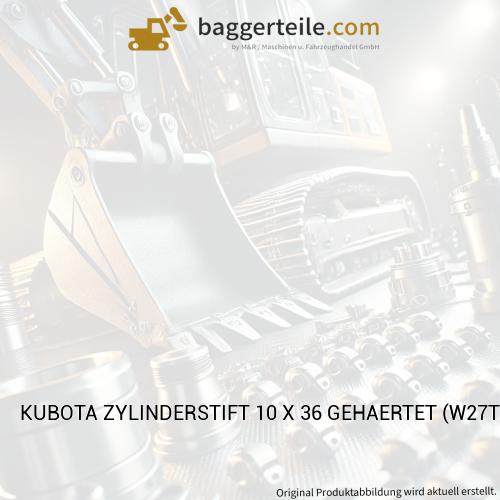 KUBOTA ZYLINDERSTIFT 10 X 36 GEHAERTET (W27TS08669)