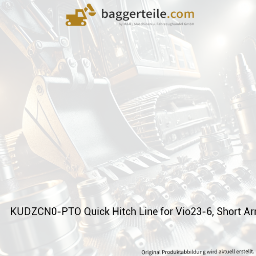 KUDZCN0-PTO Quick Hitch Line for Vio23-6, Short Arm