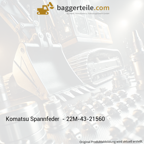 Komatsu Spannfeder  - 22M-43-21560