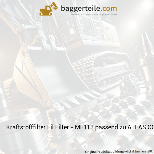 Kraftstofffilter Fil Filter - MF113 passend zu ATLAS COPCO