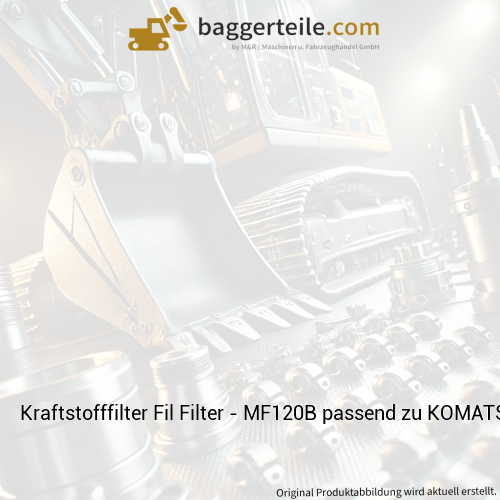 Kraftstofffilter Fil Filter - MF120B passend zu KOMATSU