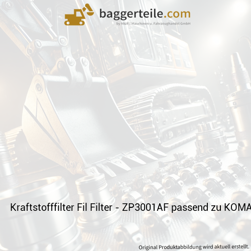 Kraftstofffilter Fil Filter - ZP3001AF passend zu KOMATSU