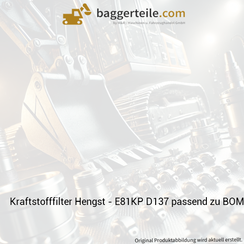 Kraftstofffilter Hengst - E81KP D137 passend zu BOMAG